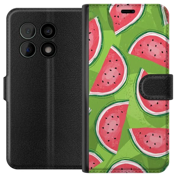 Yhteensopiva Lompakkokotelo OnePlus 10 Pro Vattenmelon