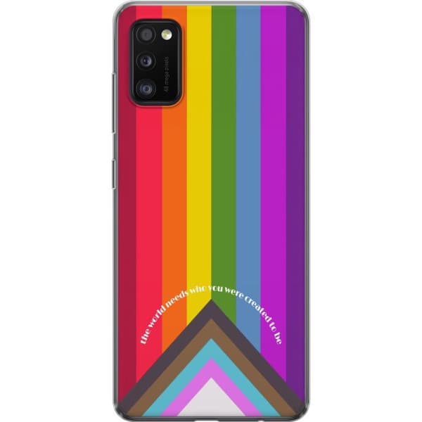 Kompatibelt Mobilskal till Samsung Galaxy A41 Hej världen!