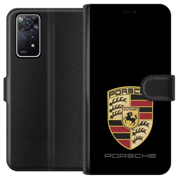 Kompatibelt Plånboksfodral till Xiaomi Redmi Note 11 Pro 5G PORSCHE