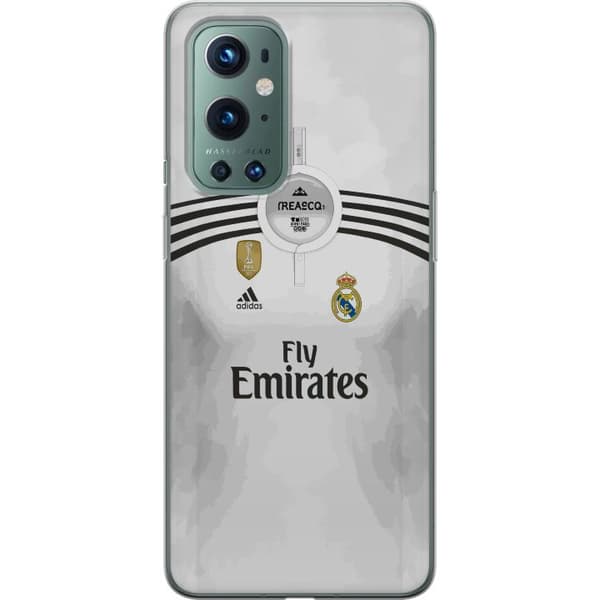 Kompatibelt Mobildeksel til OnePlus 9 Pro Vit fotbollströja