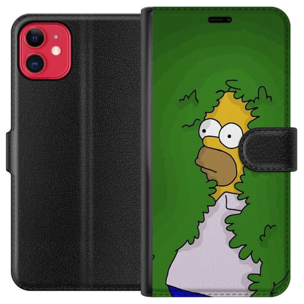Kompatibelt Plånboksfodral till Apple iPhone 11 Homer Simpson