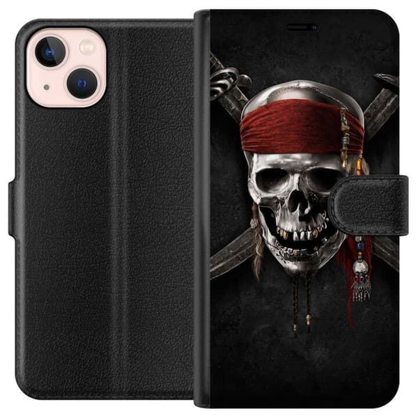 Kompatibelt Plånboksfodral till Apple iPhone 13 mini Pirate