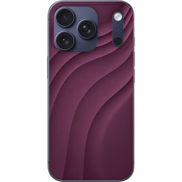 Kompatibelt Mobildeksel til Apple iPhone 18 Pro Plommebevegelse