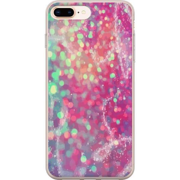 Yhteensopiva Puhelinkuori Apple iPhone 8 Plus Kimalteleva