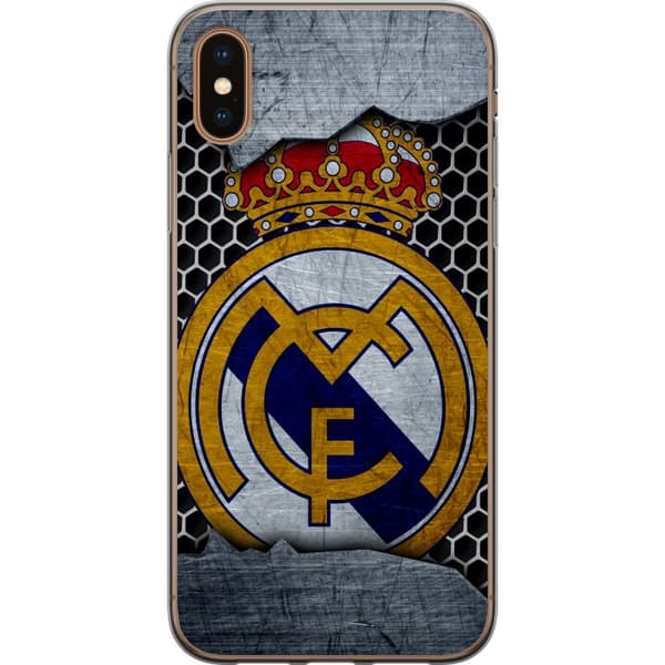 Kompatibelt Mobildeksel til Apple iPhone X Real Madrid CF