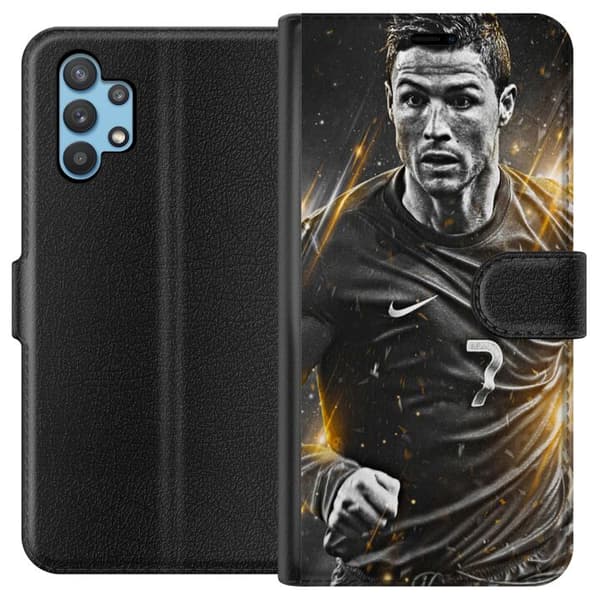Kompatibelt Plånboksfodral till Samsung Galaxy A32 5G Ronaldo