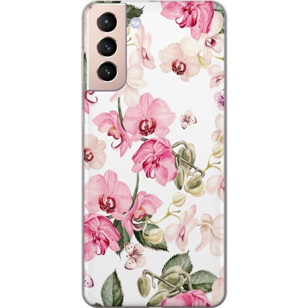 Kompatibel Mobilcover til Samsung Galaxy S21 Blomster
