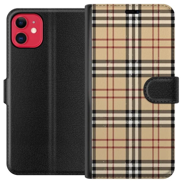 Kompatibel Tegnebogsetui til Apple iPhone 11 Berry