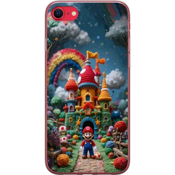 Kompatibelt Mobildeksel til Apple iPhone 7 Super Mario-inspirert eventyrtema