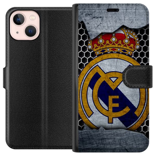 Kompatibelt Lommeboketui til Apple iPhone 13 mini Real Madrid