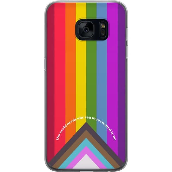 Kompatibelt Mobildeksel til Samsung Galaxy S7 Hei verden!