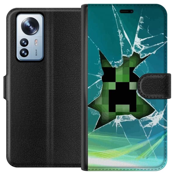 Yhteensopiva Lompakkokotelo Xiaomi 12 Pro Minecraft