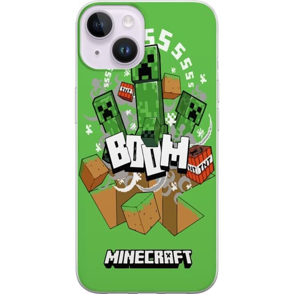 Kompatibelt Mobilskal till Apple iPhone 14 Plus Minecraft