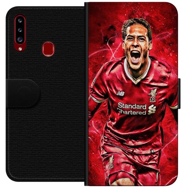 Kompatibelt Plånboksfodral till Samsung Galaxy A20s Virgil van Dijk