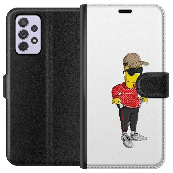Kompatibelt Lommeboketui til Samsung Galaxy A52s 5G Bart Simpsons SUP