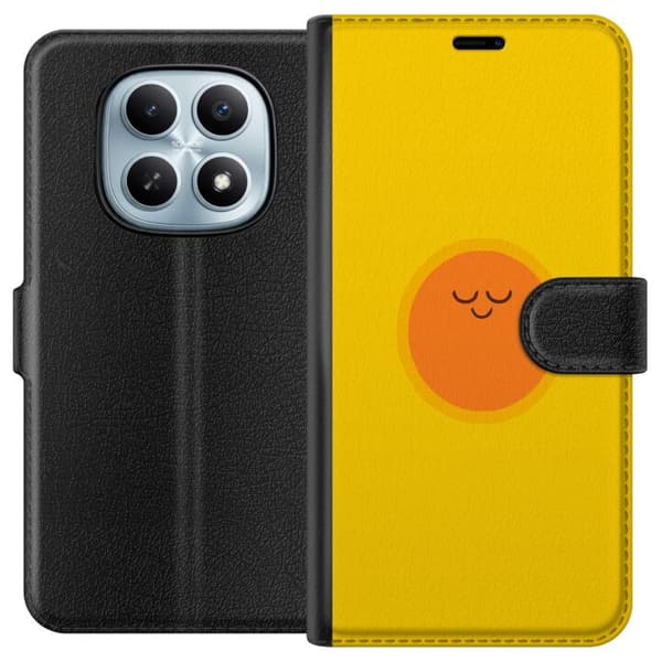 Kompatibelt Lommeboketui til Xiaomi Redmi Note 15 5G Sovande solfigur