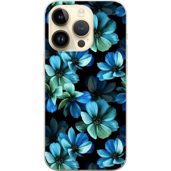 Kompatibelt Mobilskal till Apple iPhone 14 Pro Blommor