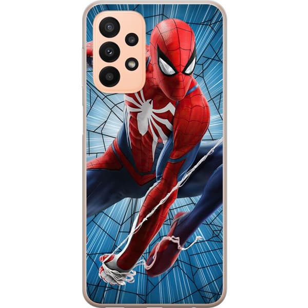 Kompatibel Mobilcover til Samsung Galaxy A23 Spidermand