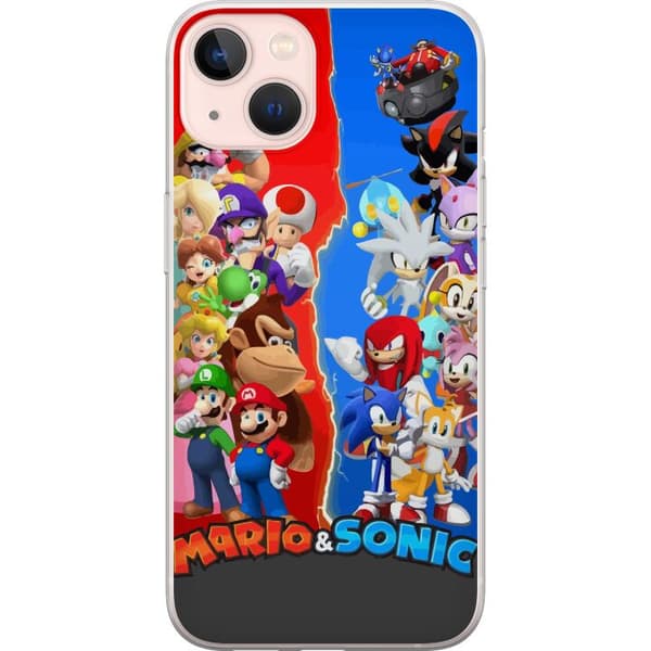 Kompatibelt Mobilskal till Apple iPhone 13 Super Mario