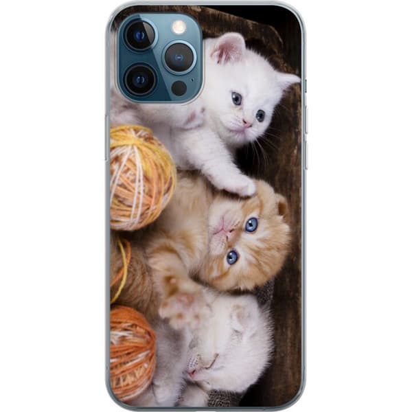 Kompatibelt Mobilskal till Apple iPhone 12 Pro Katter