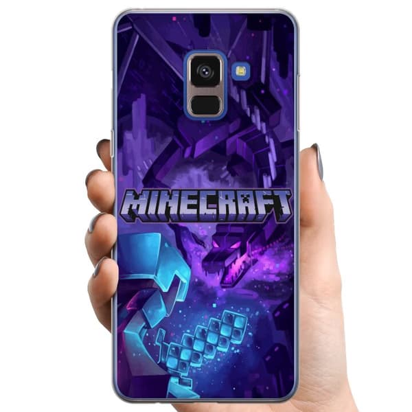 Kompatibelt Mobildeksel til Samsung Galaxy A8 (2018) Minecraft