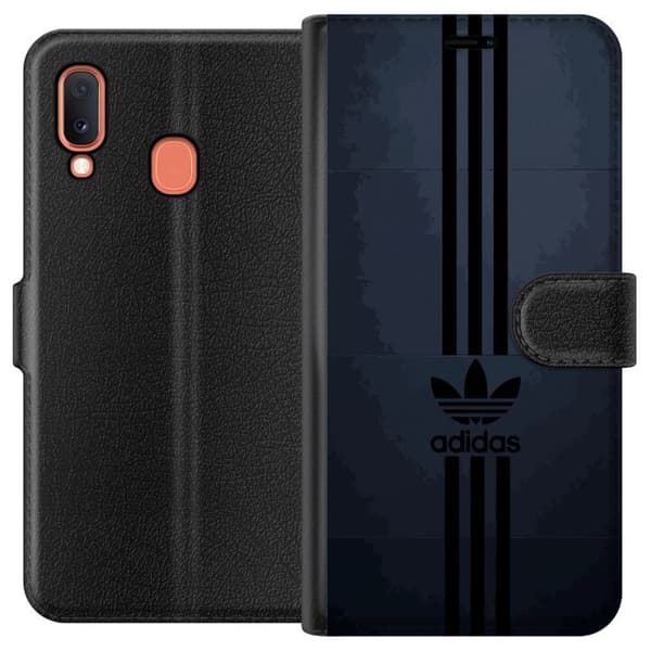 Kompatibelt Lommeboketui til Samsung Galaxy A20e Adidas