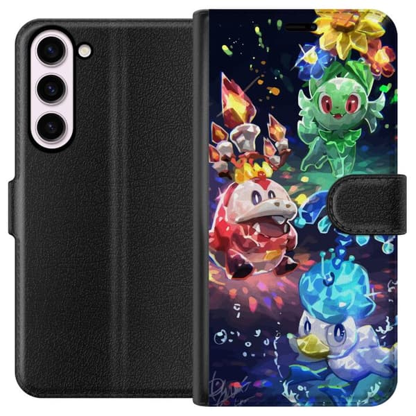 Kompatibel Tegnebogsetui til Samsung Galaxy S23+ Pokémon