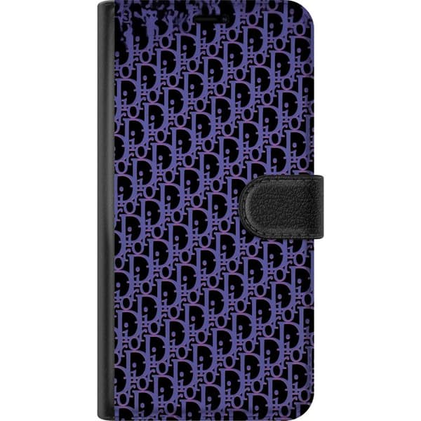 Kompatibel Tegnebogsetui til Apple iPhone 13 mini Moderne luksuriøst monogram i enkel design