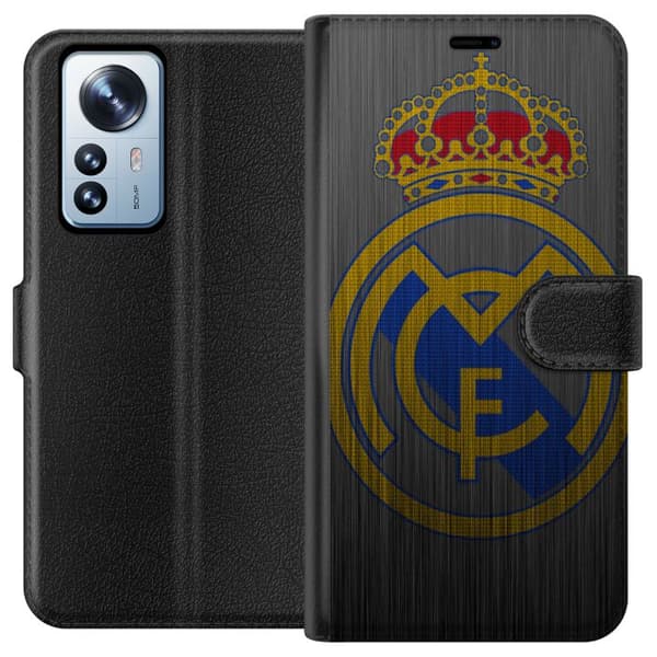 Kompatibel Tegnebogsetui til Xiaomi 12 Pro Real Madrid CF