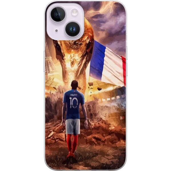 Kompatibel Mobilcover til Apple iPhone 14 Plus Kylian Mbappé