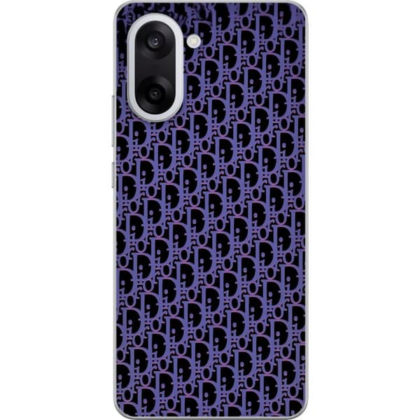 Kompatibelt Mobildeksel til OnePlus Nord CE5 Moderneluksuriøst monogram i stilrent design