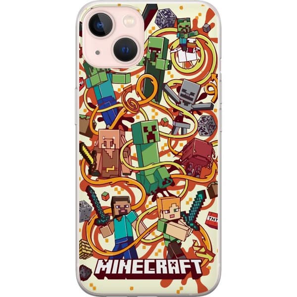 Kompatibelt Mobildeksel til Apple iPhone 13 Minecraft