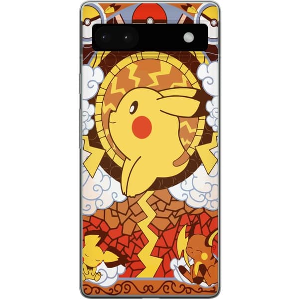 Kompatibelt Mobilskal till Google Pixel 6a Pikachu