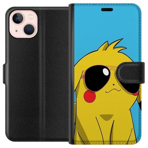 Kompatibelt Plånboksfodral till Apple iPhone 13 mini Pokemon