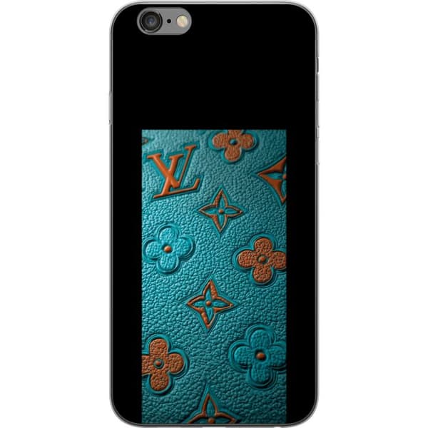 Kompatibelt Mobildeksel til Apple iPhone 6 Plus Elegant monogramdesign med preg av lærfølelse