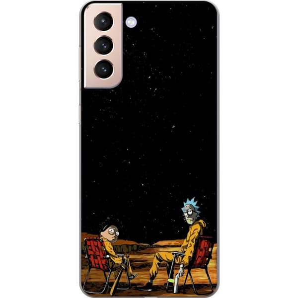 Kompatibelt Mobildeksel til Samsung Galaxy S21 Rick og Morty