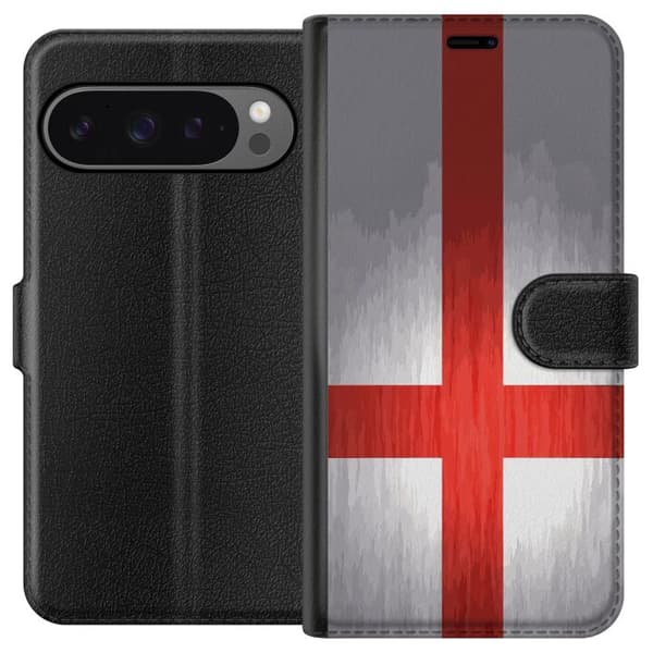Kompatibel Tegnebogsetui til Google Pixel 9 Pro XL Englands flagga