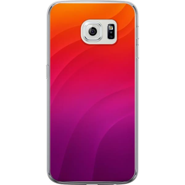 Kompatibelt Mobilskal till Samsung Galaxy S6 edge Sunset Waves