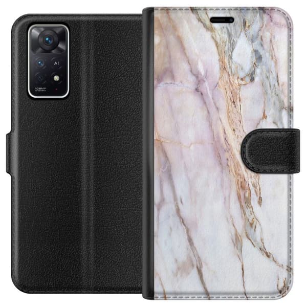 Kompatibelt Plånboksfodral till Xiaomi Redmi Note 11 Pro 5G Marmor