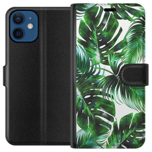 Yhteensopiva Lompakkokotelo Apple iPhone 12 mini Lehti