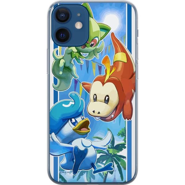 Kompatibelt Mobildeksel til Apple iPhone 12 Pokemon Team