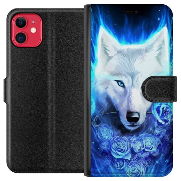 Kompatibelt Plånboksfodral till Apple iPhone 11 Varg