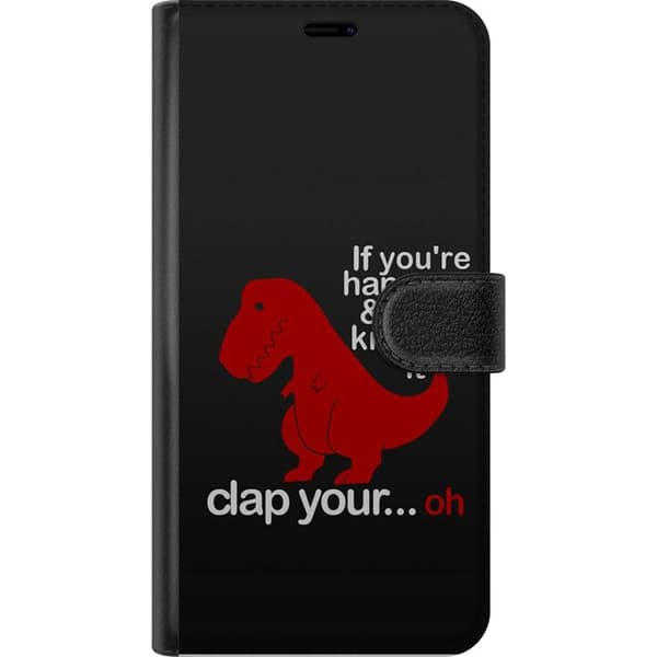 Kompatibel Tegnebogsetui til Samsung Galaxy S21+ 5G Dinosaur