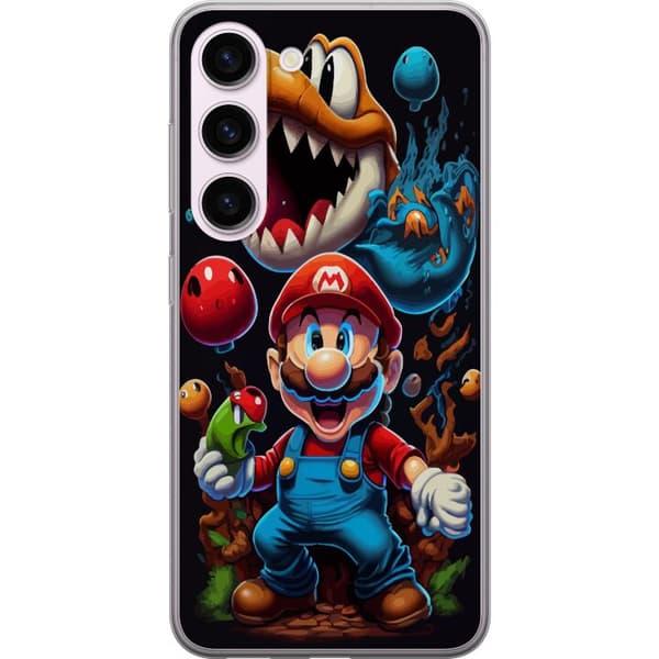 Kompatibelt Mobildeksel til Samsung Galaxy S23 Mario og venner