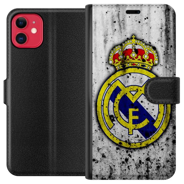 Kompatibelt Plånboksfodral till Apple iPhone 11 Real Madrid CF