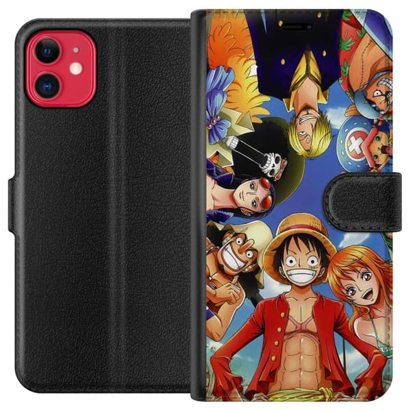 Kompatibelt Plånboksfodral till Apple iPhone 11 Anime