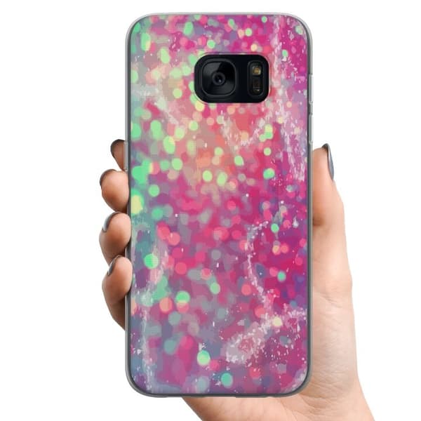Kompatibelt Mobildeksel til Samsung Galaxy S7 Glitre