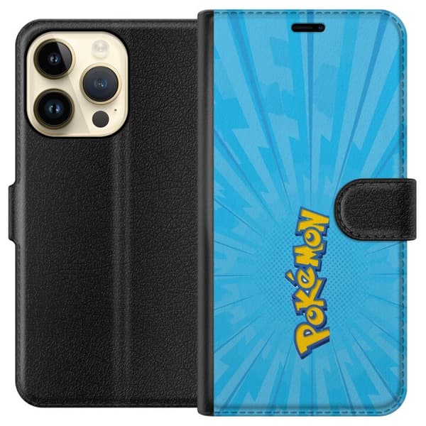 Kompatibelt Plånboksfodral till Apple iPhone 14 Pro Ikonisk design