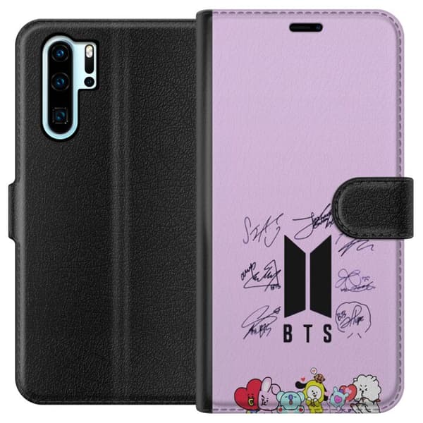 Kompatibel Tegnebogsetui til Huawei P30 Pro BTS