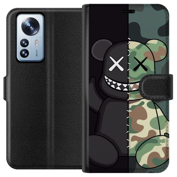 Kompatibel Tegnebogsetui til Xiaomi 12 Pro Hær